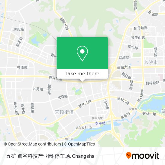 五矿·麓谷科技产业园-停车场 map