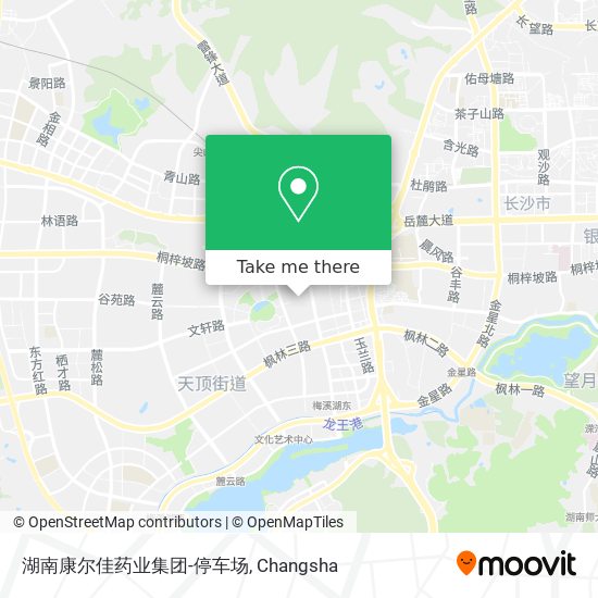 湖南康尔佳药业集团-停车场 map