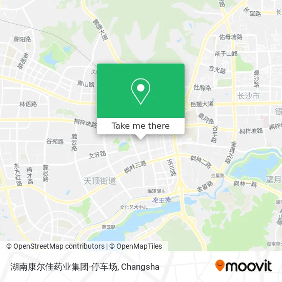 湖南康尔佳药业集团-停车场 map