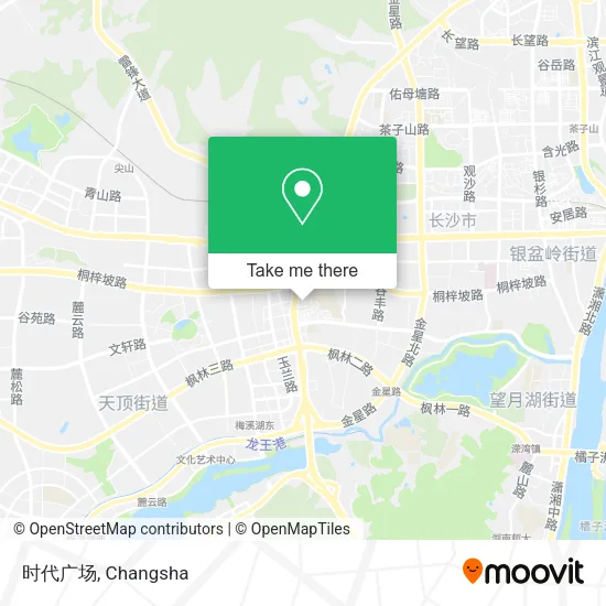 时代广场 map