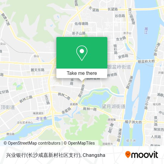 兴业银行(长沙咸嘉新村社区支行) map