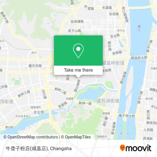 牛聋子粉店(咸嘉店) map
