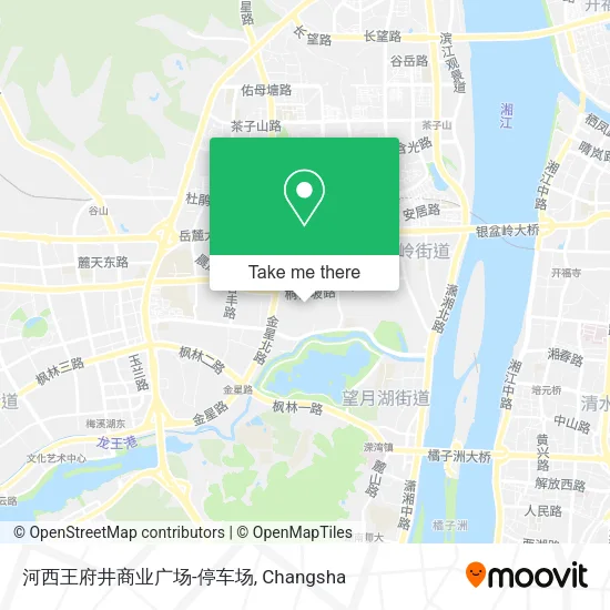 河西王府井商业广场-停车场 map