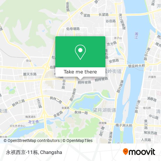 永祺西京-11栋 map