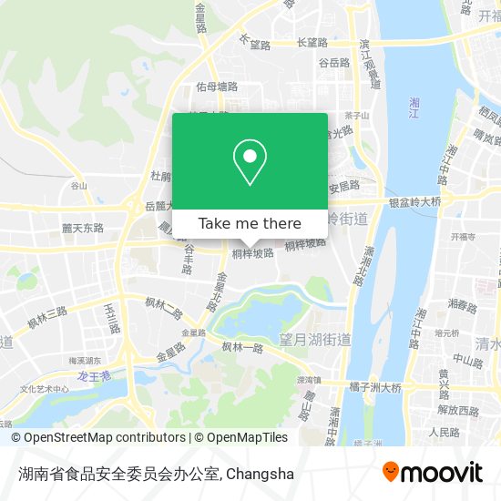 湖南省食品安全委员会办公室 map