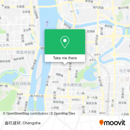 鑫旺建材 map