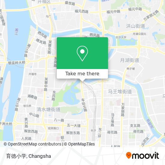 育德小学 map