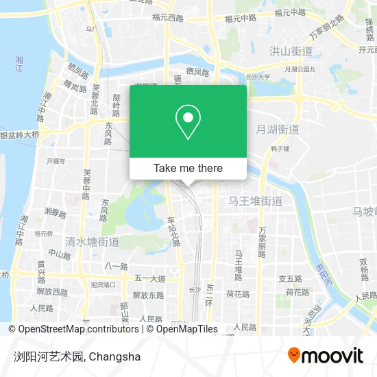 浏阳河艺术园 map