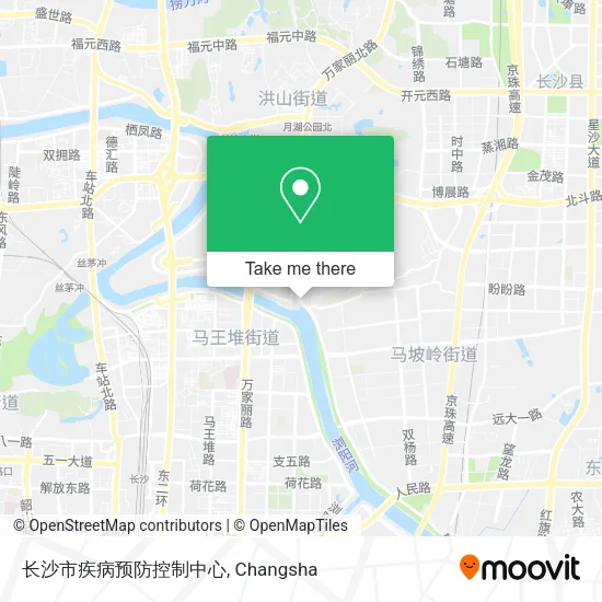 长沙市疾病预防控制中心 map
