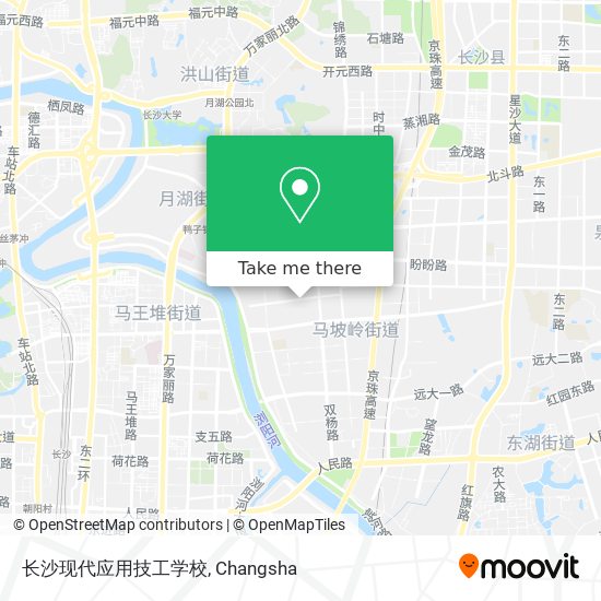 长沙现代应用技工学校 map