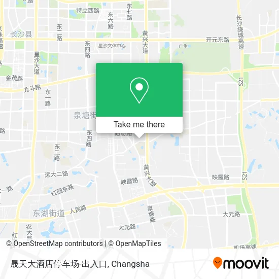 晟天大酒店停车场-出入口 map