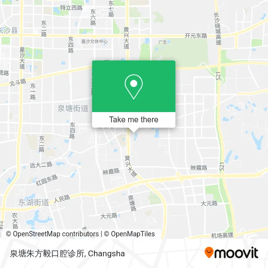 泉塘朱方毅口腔诊所 map