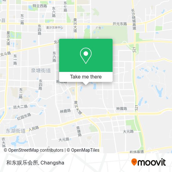 和东娱乐会所 map