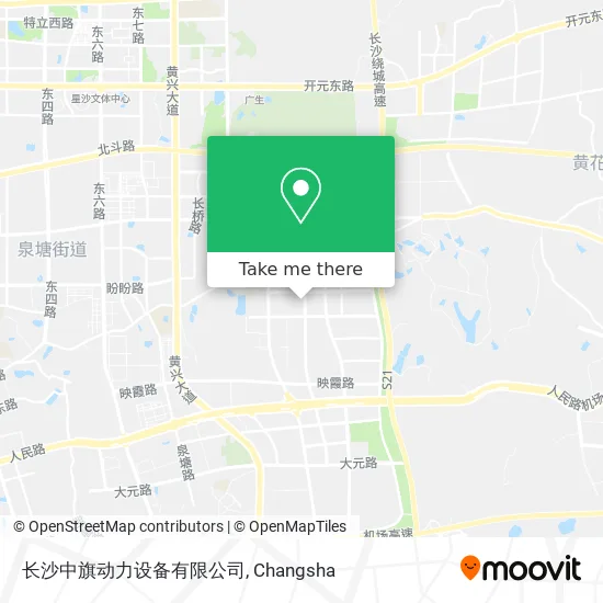 长沙中旗动力设备有限公司 map