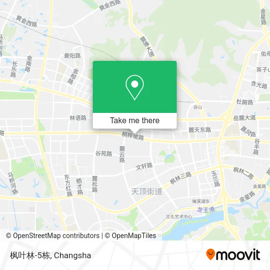 枫叶林-5栋 map