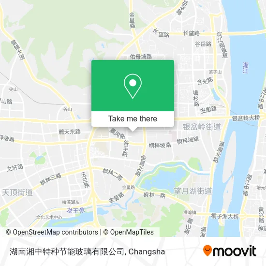 湖南湘中特种节能玻璃有限公司 map