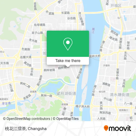 桃花江擂茶 map