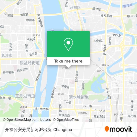 开福公安分局新河派出所 map