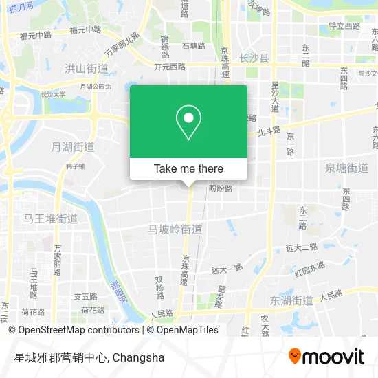 星城雅郡营销中心 map