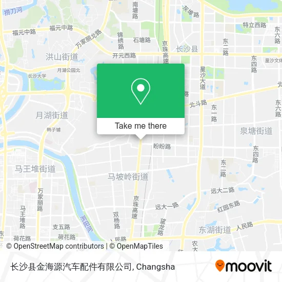 长沙县金海源汽车配件有限公司 map
