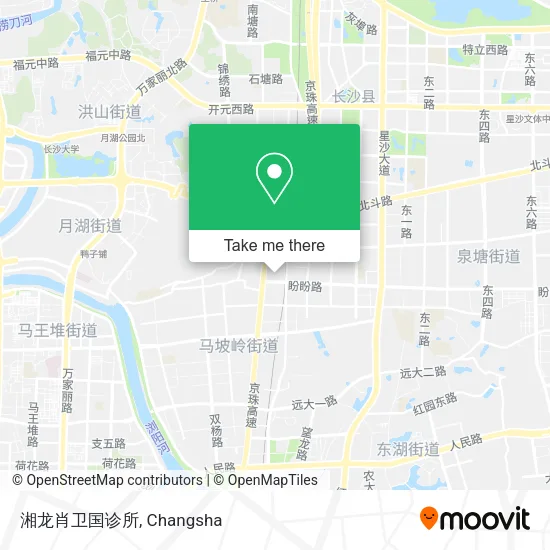 湘龙肖卫国诊所 map