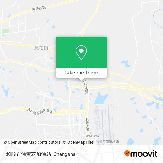 和顺石油黄花加油站 map