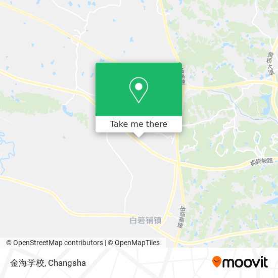 金海学校 map