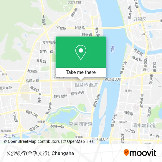 长沙银行(金政支行) map