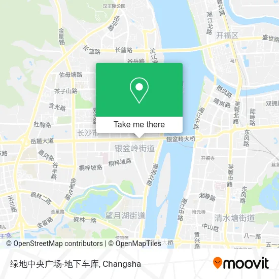 绿地中央广场-地下车库 map