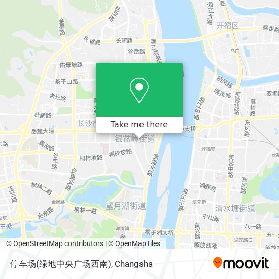 停车场(绿地中央广场西南) map
