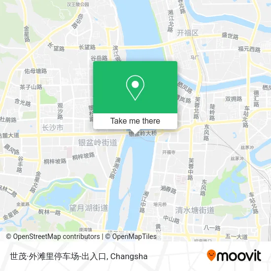 世茂·外滩里停车场-出入口 map