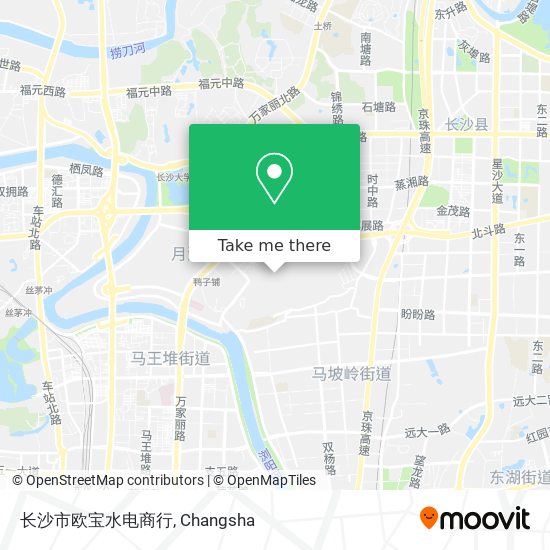 长沙市欧宝水电商行 map