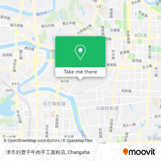 津市刘聋子牛肉手工面粉店 map