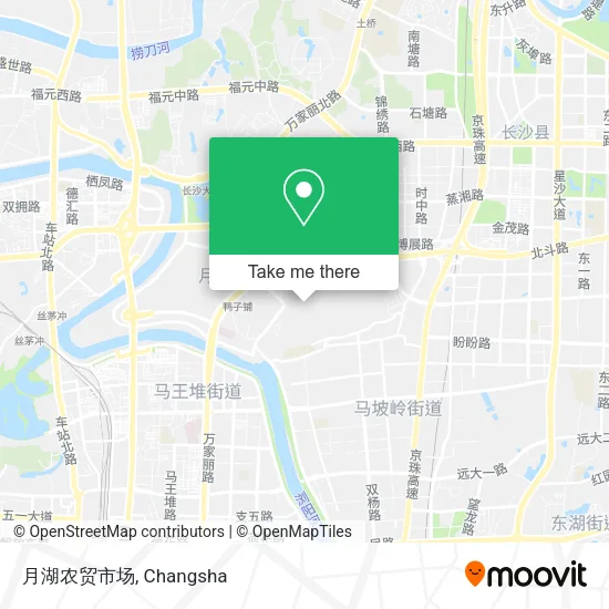 月湖农贸市场 map