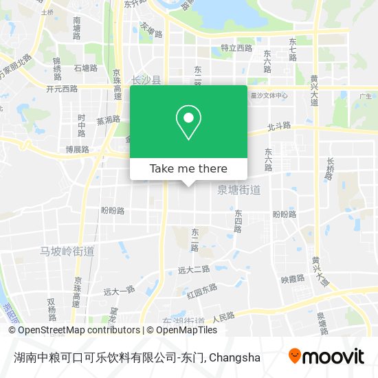 湖南中粮可口可乐饮料有限公司-东门 map