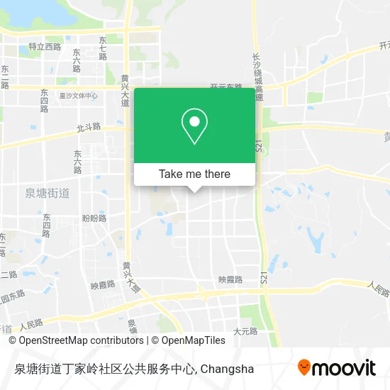 泉塘街道丁家岭社区公共服务中心 map