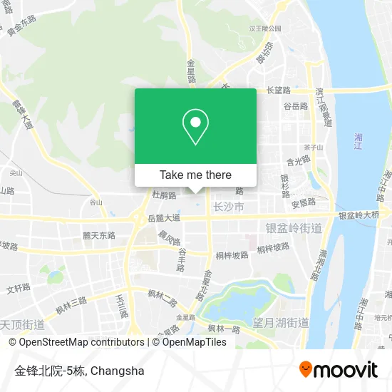 金锋北院-5栋 map