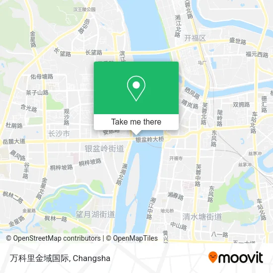 万科里金域国际 map
