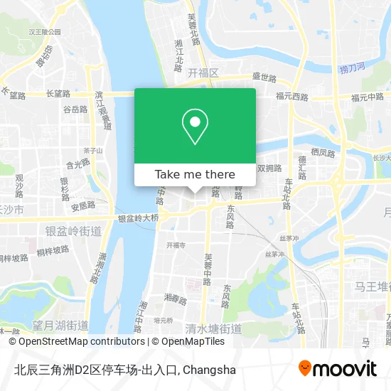 北辰三角洲D2区停车场-出入口 map