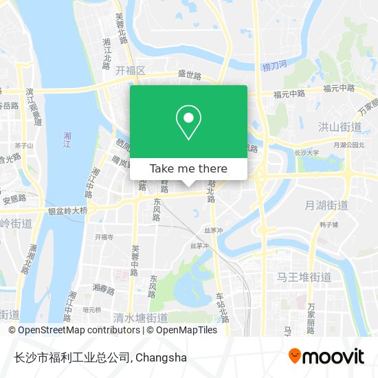 长沙市福利工业总公司 map