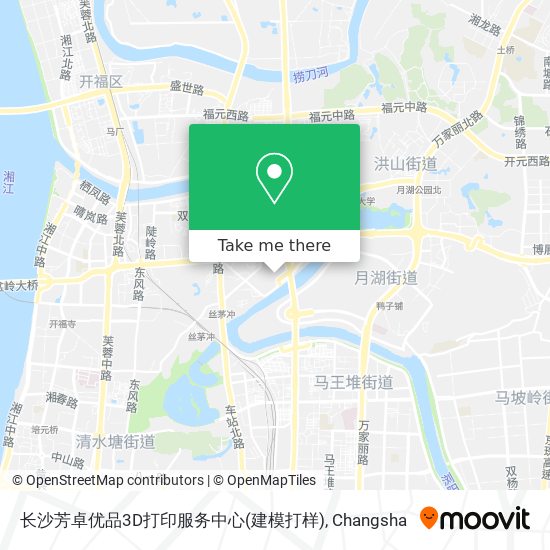 长沙芳卓优品3D打印服务中心(建模打样) map
