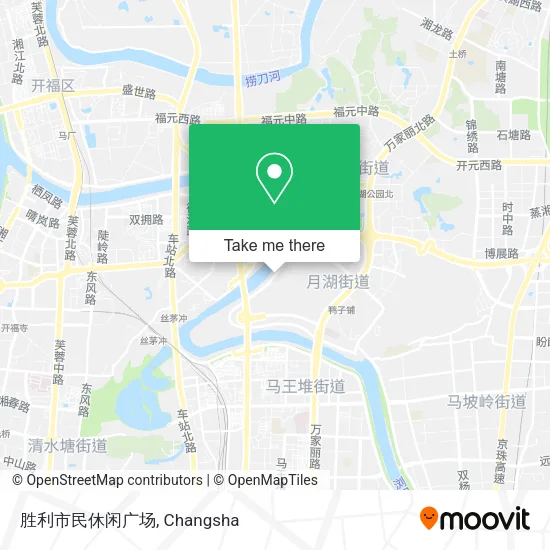 胜利市民休闲广场 map