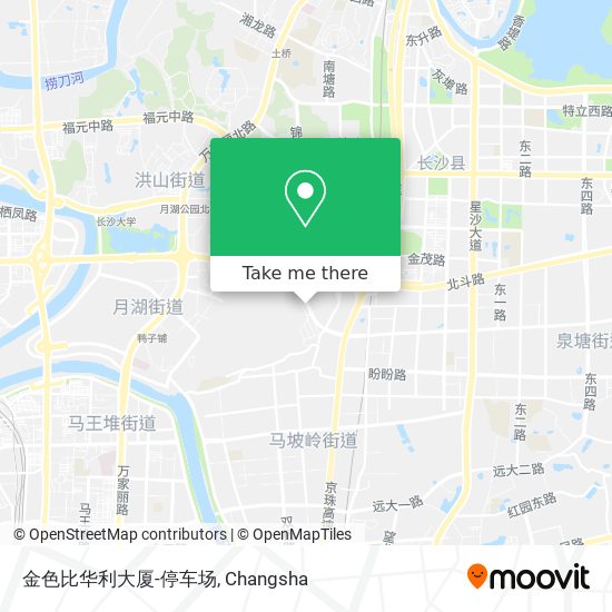 金色比华利大厦-停车场 map
