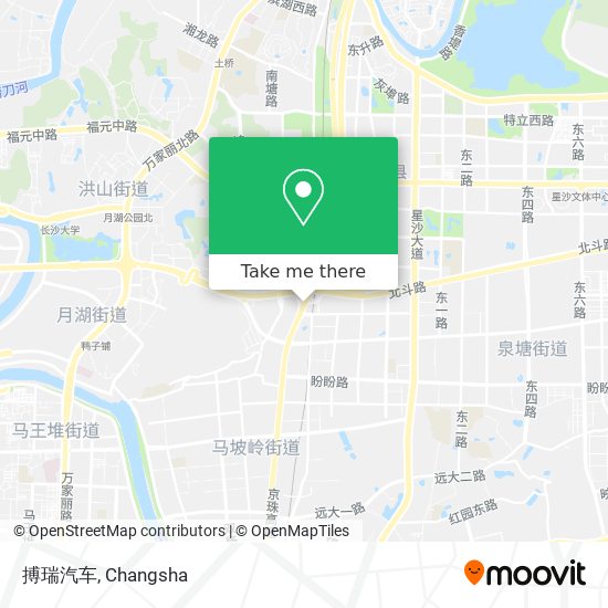 搏瑞汽车 map