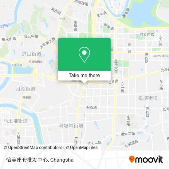 怡美座套批发中心 map