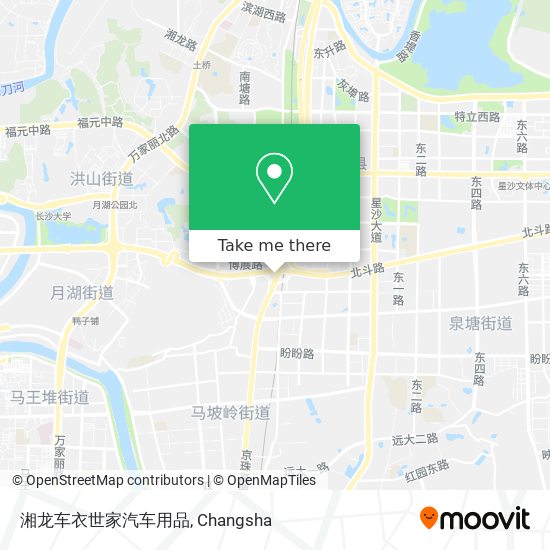 湘龙车衣世家汽车用品 map