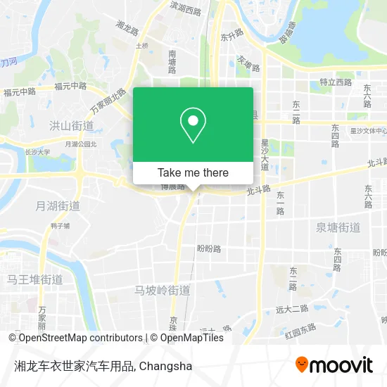 湘龙车衣世家汽车用品 map