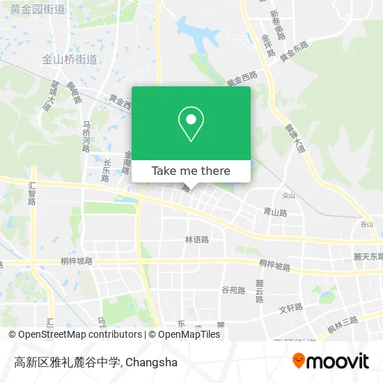 高新区雅礼麓谷中学 map