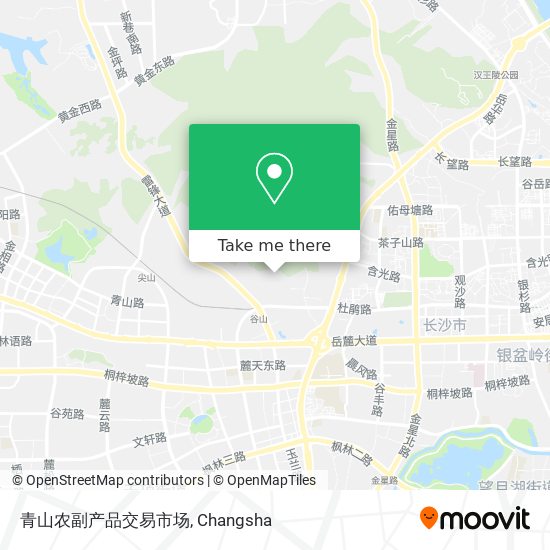 青山农副产品交易市场 map