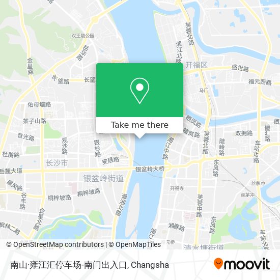 南山·雍江汇停车场-南门出入口 map